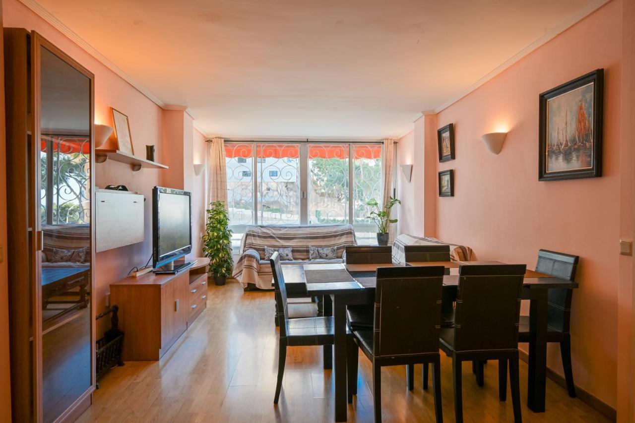 Beautiful Parque Loix 4 Bedroom Apartment Shared Pool, Tennis Court Benidorm Ngoại thất bức ảnh